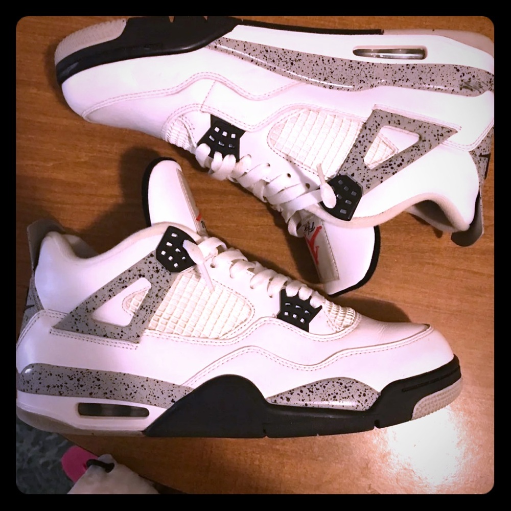 Jordan white cement 4s